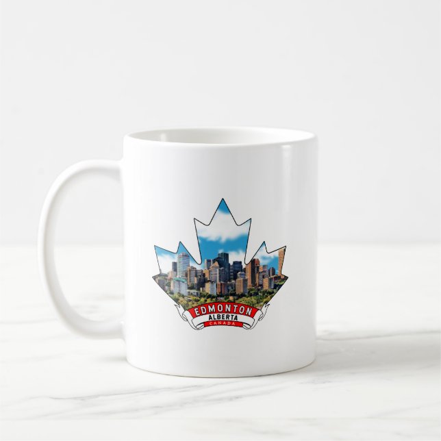 Edmonton, Alberta Kanada Kaffeetasse (Links)