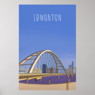 Edmonton Alberta Kanada Poster