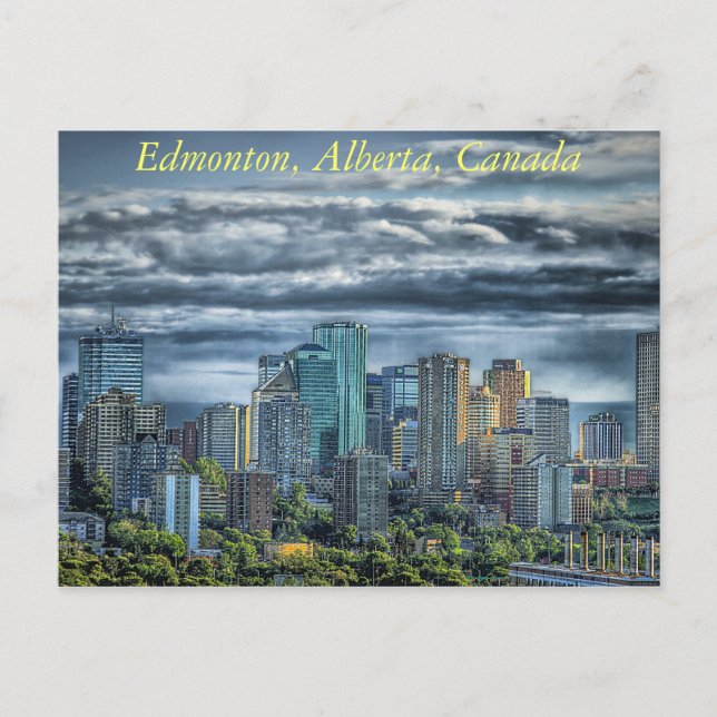 Edmonton, Alberta, Kanada Postkarte (Vorderseite)