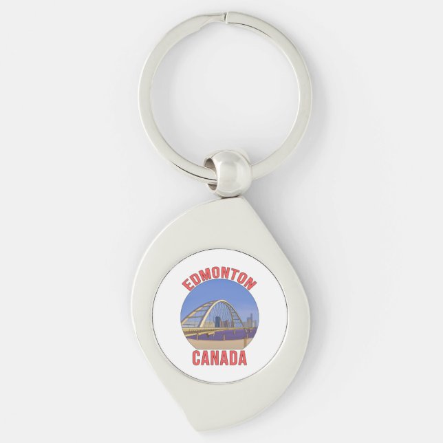 Edmonton Alberta Kanada Schlüsselanhänger (Vorderseite)
