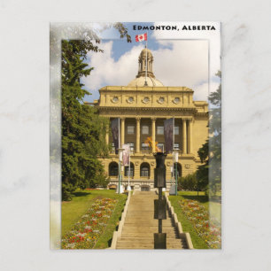 Edmonton Alberta Legislative Postkarte