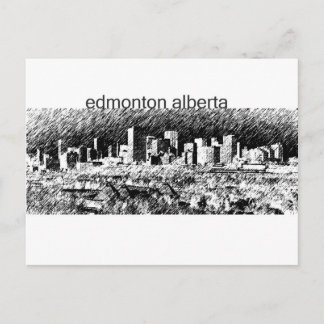 Edmonton Alberta Postkarte