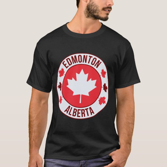 Edmonton, Canada City T-Shirt | Travel & Hometown  (Vorderseite)