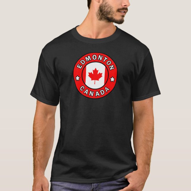 Edmonton Canada T-Shirt (Vorderseite)