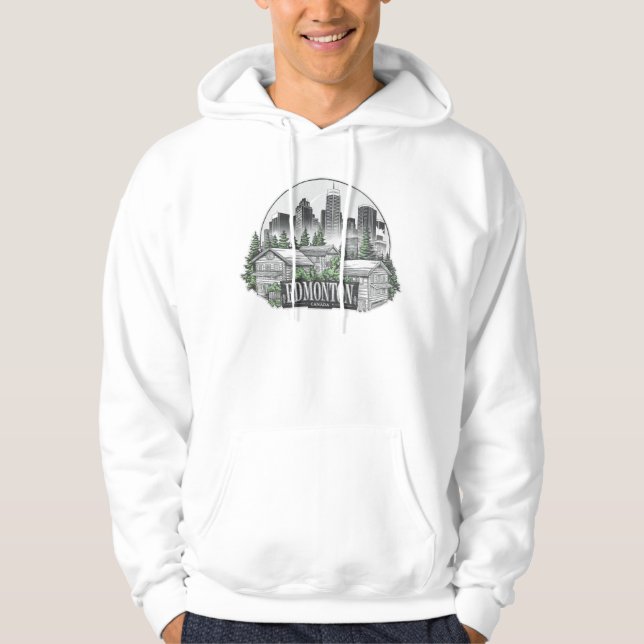 Edmonton City Canada Hoodie (Vorderseite)