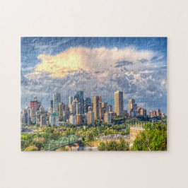 Edmonton City Canada. Puzzle