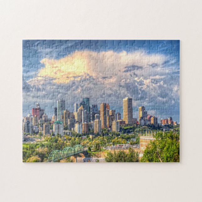 Edmonton City Canada. Puzzle (Horizontal)
