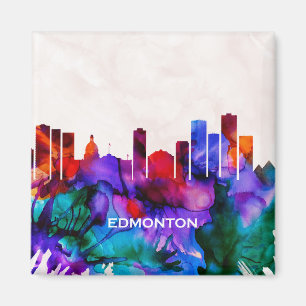 Edmonton Skyline Magnet