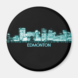 Edmonton Skyline Magnet