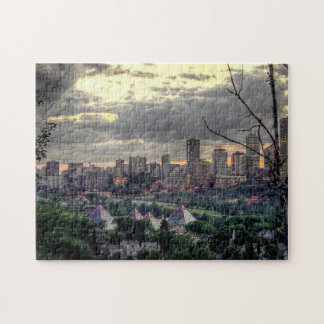 Edmonton Skyline Puzzle