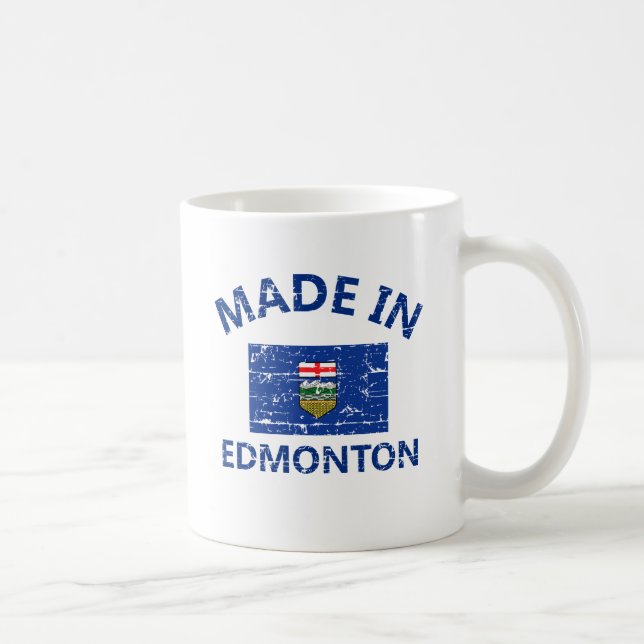 Edmonton-Wappen Tasse (Rechts)