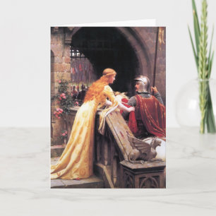 Edmund Blair Leighton - God Speed! ( 1900 ) Karte