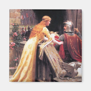 Edmund Blair Leighton - Gott beeil dich! (1900) Magnet