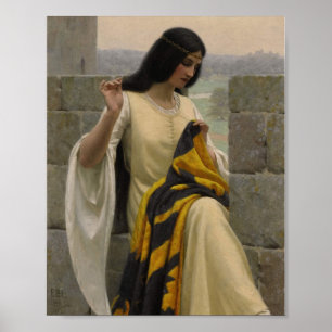 Edmund Blair Leighton Seamstress Poster