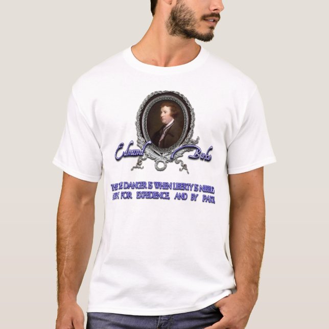 Edmund Burke T-Shirt (Vorderseite)