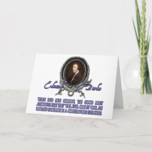 Edmund Burke-Zitat:  Wenn böse Männer kombinieren Karte