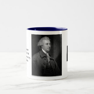 Edmund Burke Zweifarbige Tasse