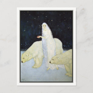 Edmund Dulac - The Snow Maiden Postkarte