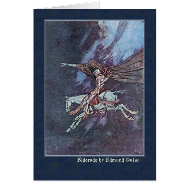 Edmund Dulac veranschaulicht Edgar Allan Poe (Vorne)