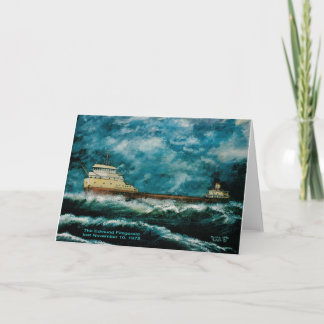 Edmund Fitsgerald 1996 mit Text Karte