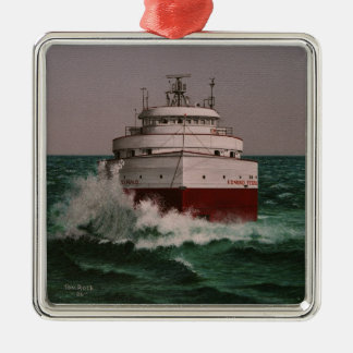 Edmund Fitzgerald by Tom Rock Ornament Aus Metall