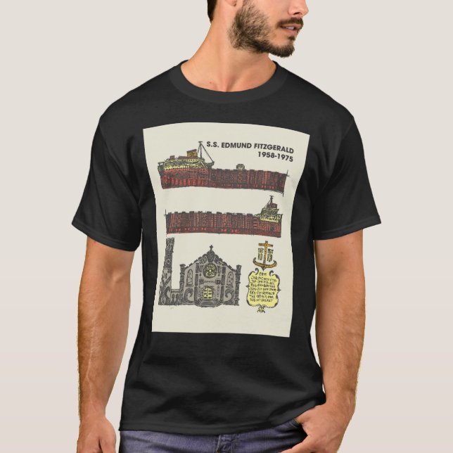 Edmund Fitzgerald Classic T - Shirt (Vorderseite)
