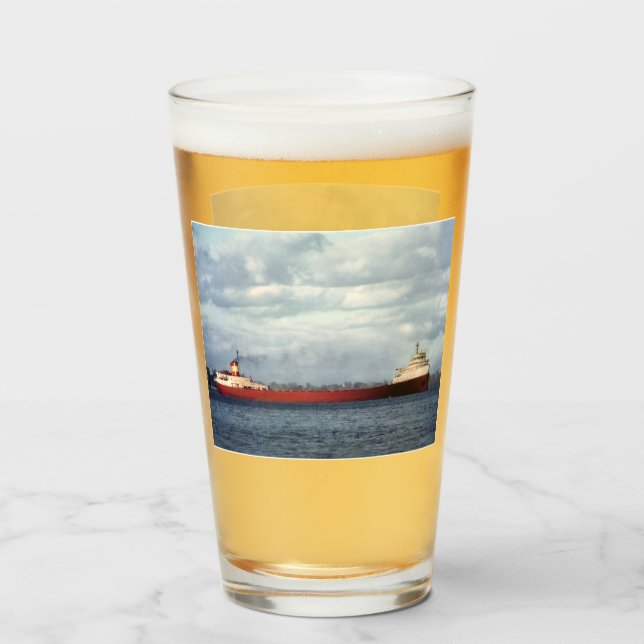 Edmund Fitzgerald Glas (Rückseite (gefüllt))