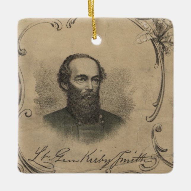 Edmund Kirby Smith Keramikornament (Vorderseite)