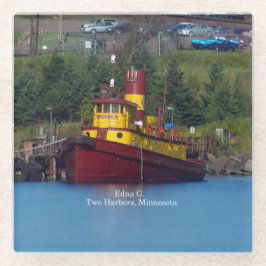 Edna G. glass Untersetzer