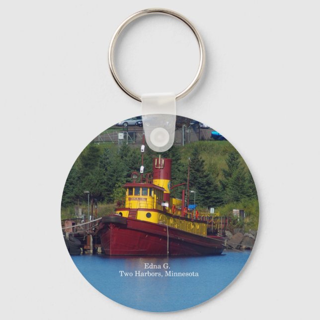 Edna G. Schlüsselkette Schlüsselanhänger (Vorderseite)