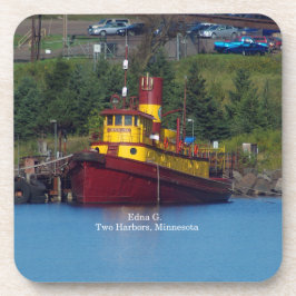 Edna G. Set von 6 Untersetzer aus hartem Kunststof