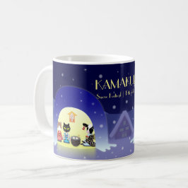 Edo-Nekos Snowy-Feier Kaffeetasse