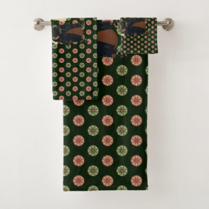 Edo no hana kodomo asobi ‚Gobankumi-Shigumi‘ Badhandtuch Set