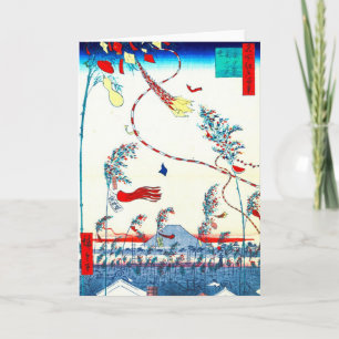 Edo Tanabata Festival 1857 Karte