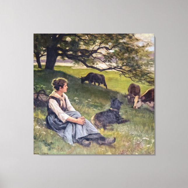 Edouard Debat-Ponsan The Coword Leinwanddruck (Vorderseite)