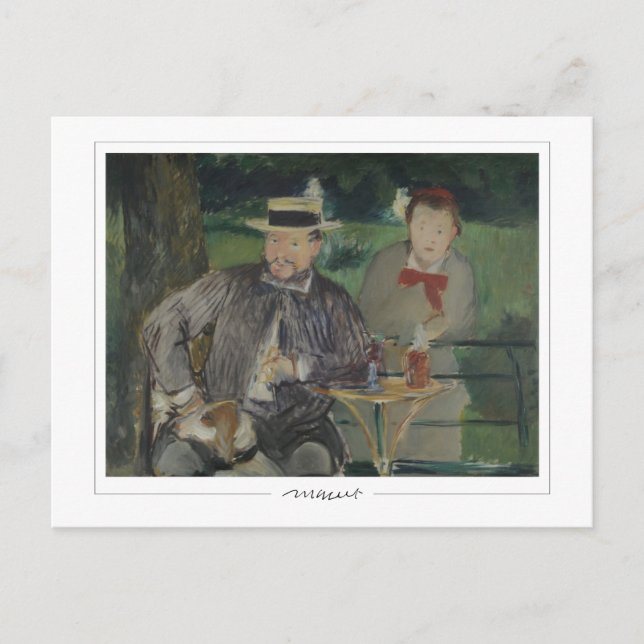 Édouard Manet #17 - Fine Art Postkarte (Vorderseite)