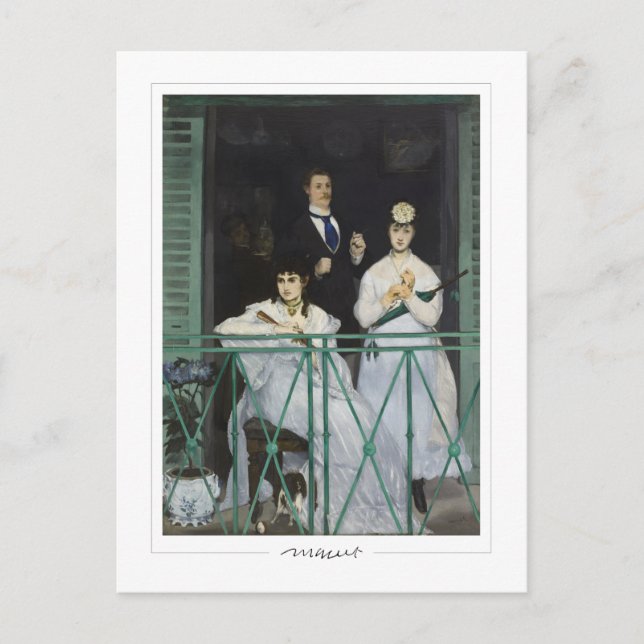 Édouard Manet #188 - Fine Art Postkarte (Vorderseite)