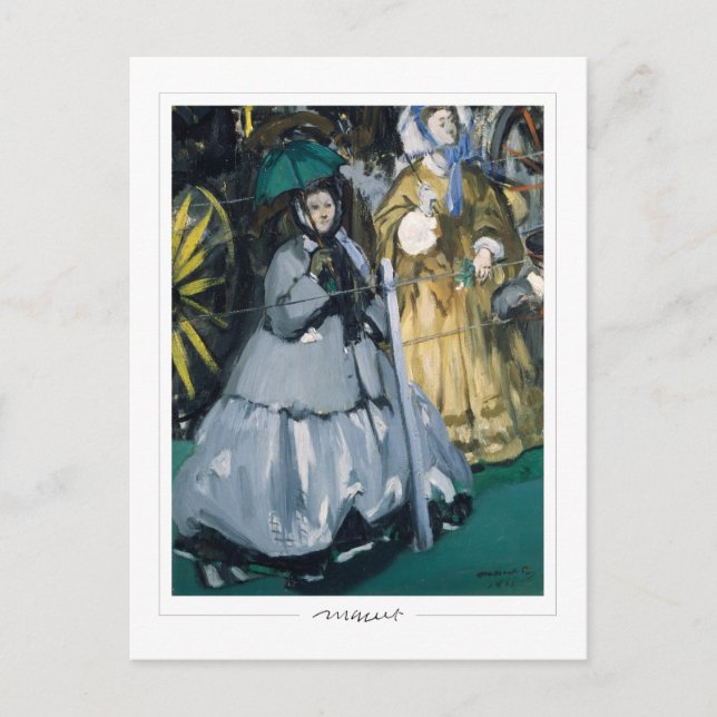 Édouard Manet #8 - Fine Art Postkarte (Vorderseite)