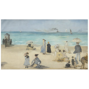 Edouard Manet - Am Strand, Boulogne-sur-Mer Tischdecke