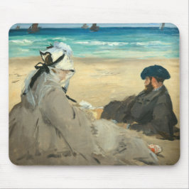 Edouard Manet - Am Strand Mousepad