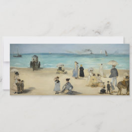 Edouard Manet - Am Strand von Boulogne-sur-Mer Einladung