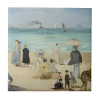 Edouard Manet - Am Strand von Boulogne-sur-Mer