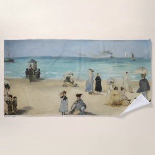 Edouard Manet - Am Strand von Boulogne-sur-Mer Strandtuch