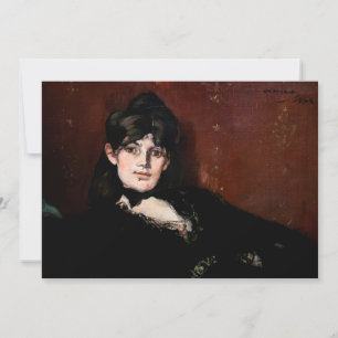 Edouard Manet - Berthe Morisot Liegend Einladung
