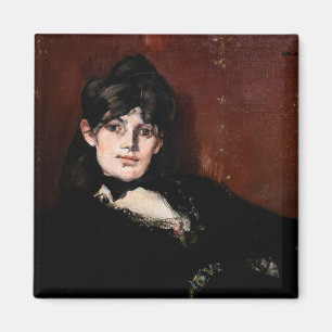 Edouard Manet - Berthe Morisot Liegend Magnet