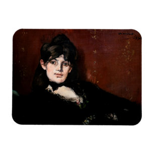 Edouard Manet - Berthe Morisot liegend Magnet