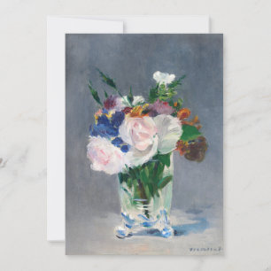 Edouard Manet - Blume in einer Kristallvase Einladung