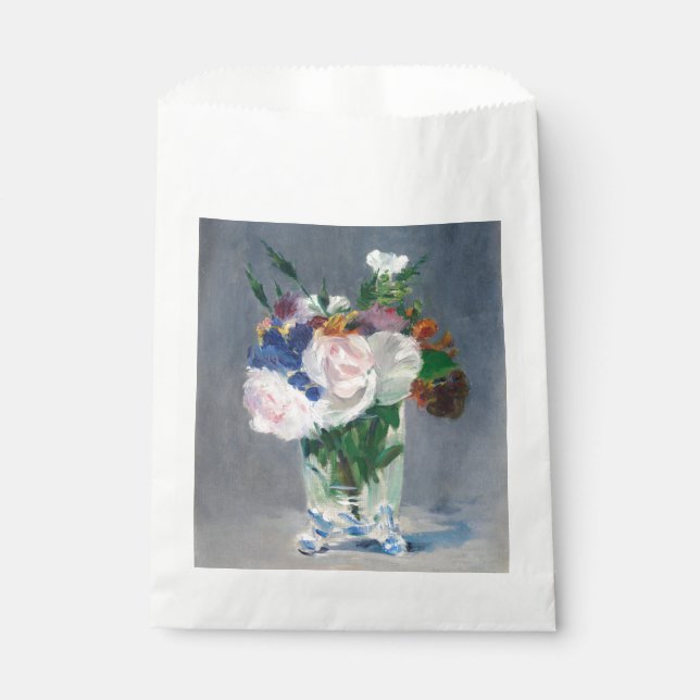 Edouard Manet - Blume in einer Kristallvase Geschenktütchen (Vorderseite)