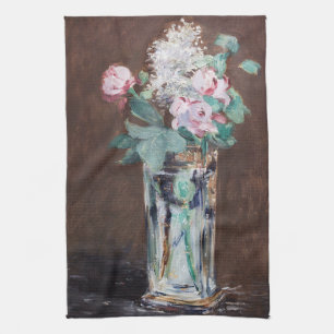 Edouard Manet - Blume in einer Kristallvase Geschirrtuch