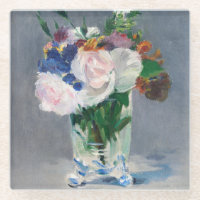 Edouard Manet - Blume in einer Kristallvase